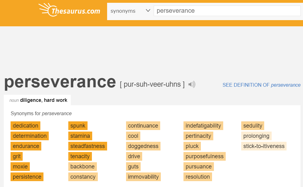 thesaurus_perseverance …And Read All Over